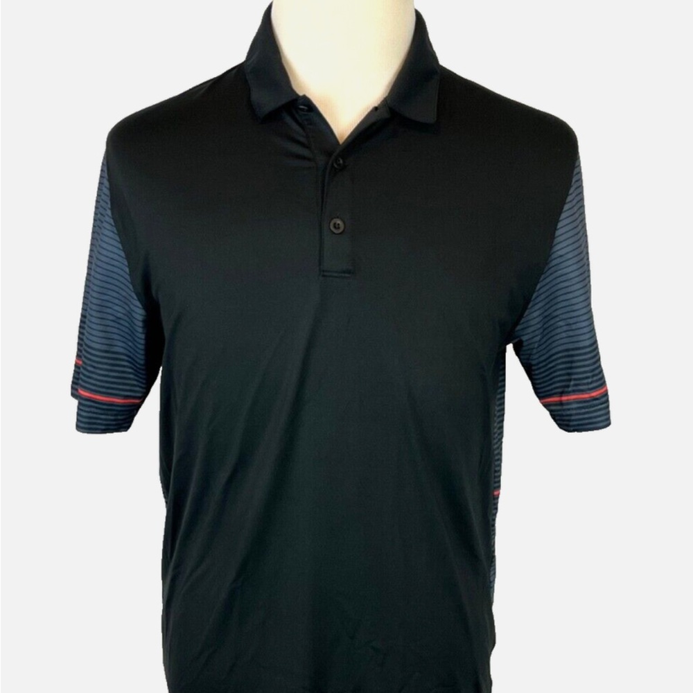 Nike Golf Tour Performance Dri-Fit Polo with Striped Sleeves